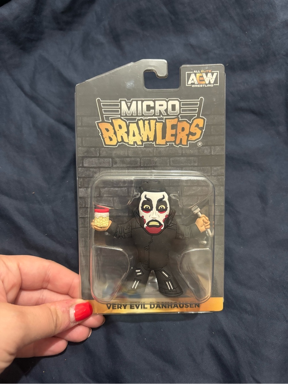 AEW Micro Brawlers "Very Evil Danhausen" Figure